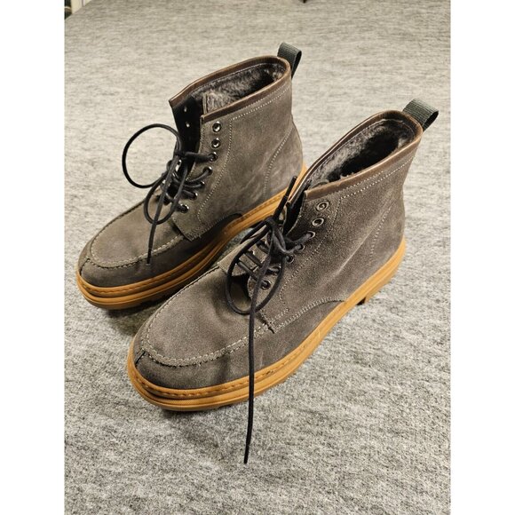 Magnanni Lupin Suede Combat Boots 24122 Men’s Size 39 US 7 main image 4